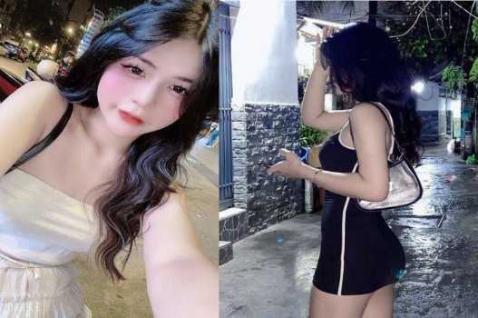 Chơi với em gái xinh lồn múp mới quen khi đi dạo trên đường