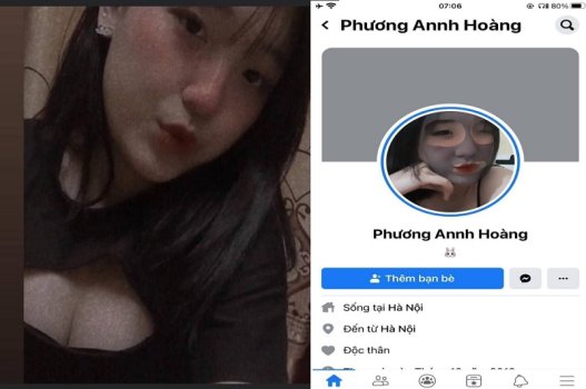 Phương Anh trưng bày hàng múp nhiều nước hấp dẫn