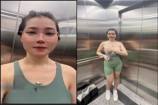 Quan hệ Việt Nam Lan Anh BJ cho fan ở thang máy